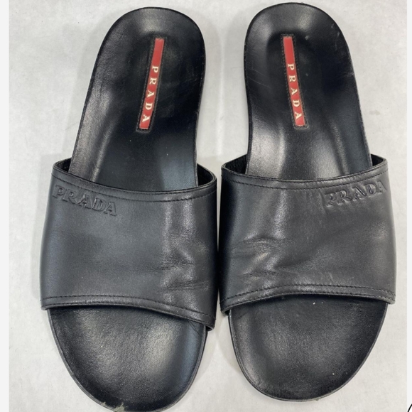 Prada Men's Slides Authentic - Picture 2 of 8